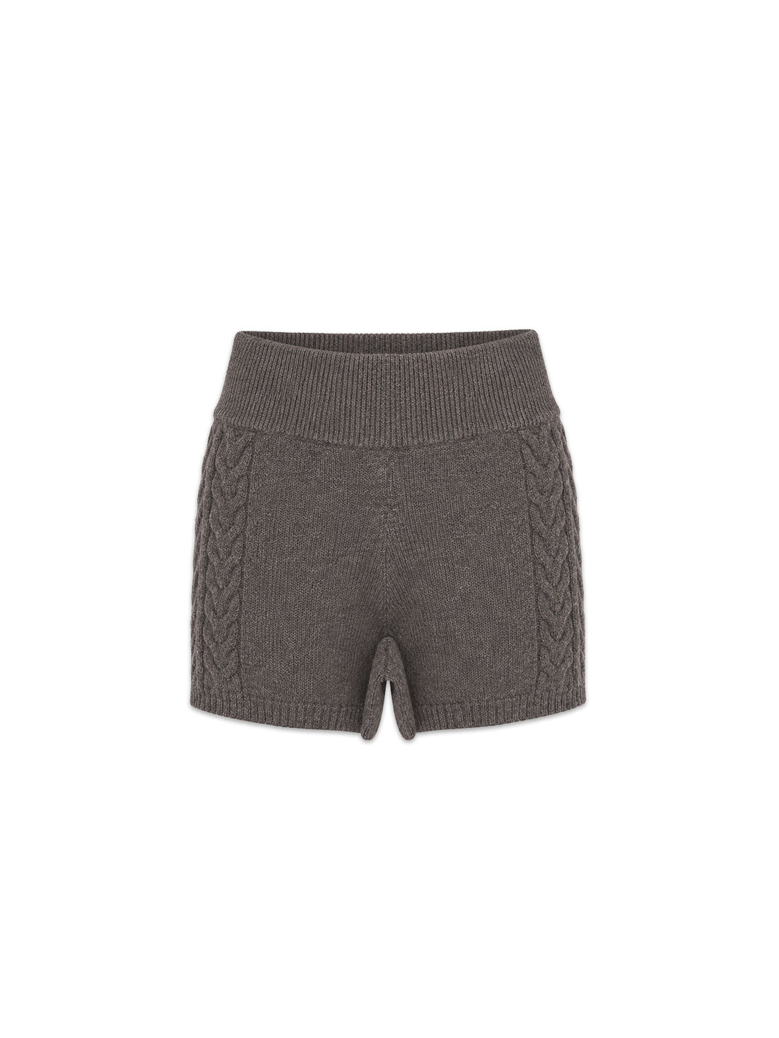 Zopfmuster Shorts Feinstrick Komfort