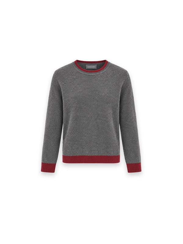 Pullover mit Kontrastdetails