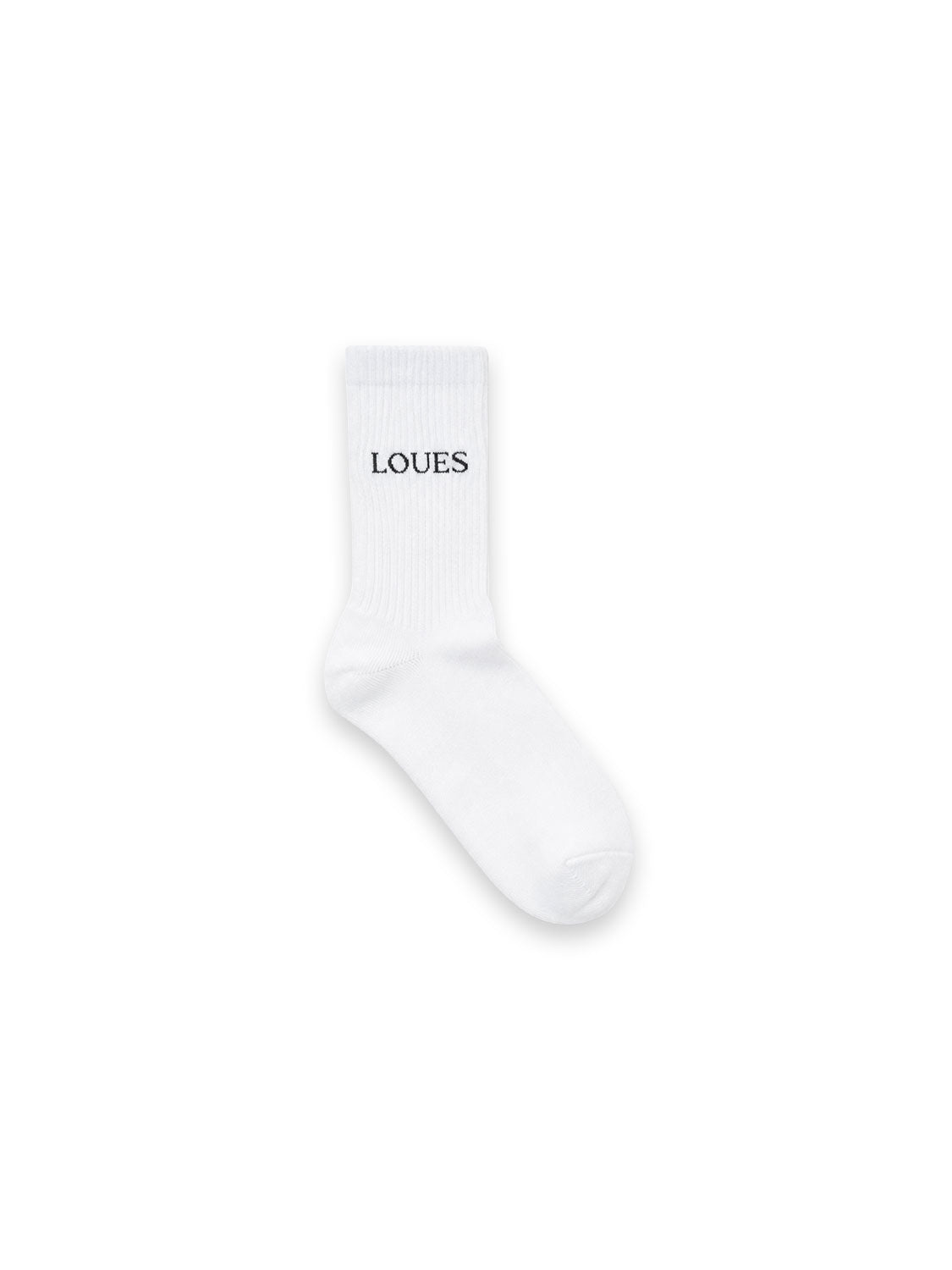 Socken mit Logo Schriftzug