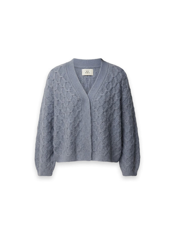Selene Strickjacke mit Strukturstrick