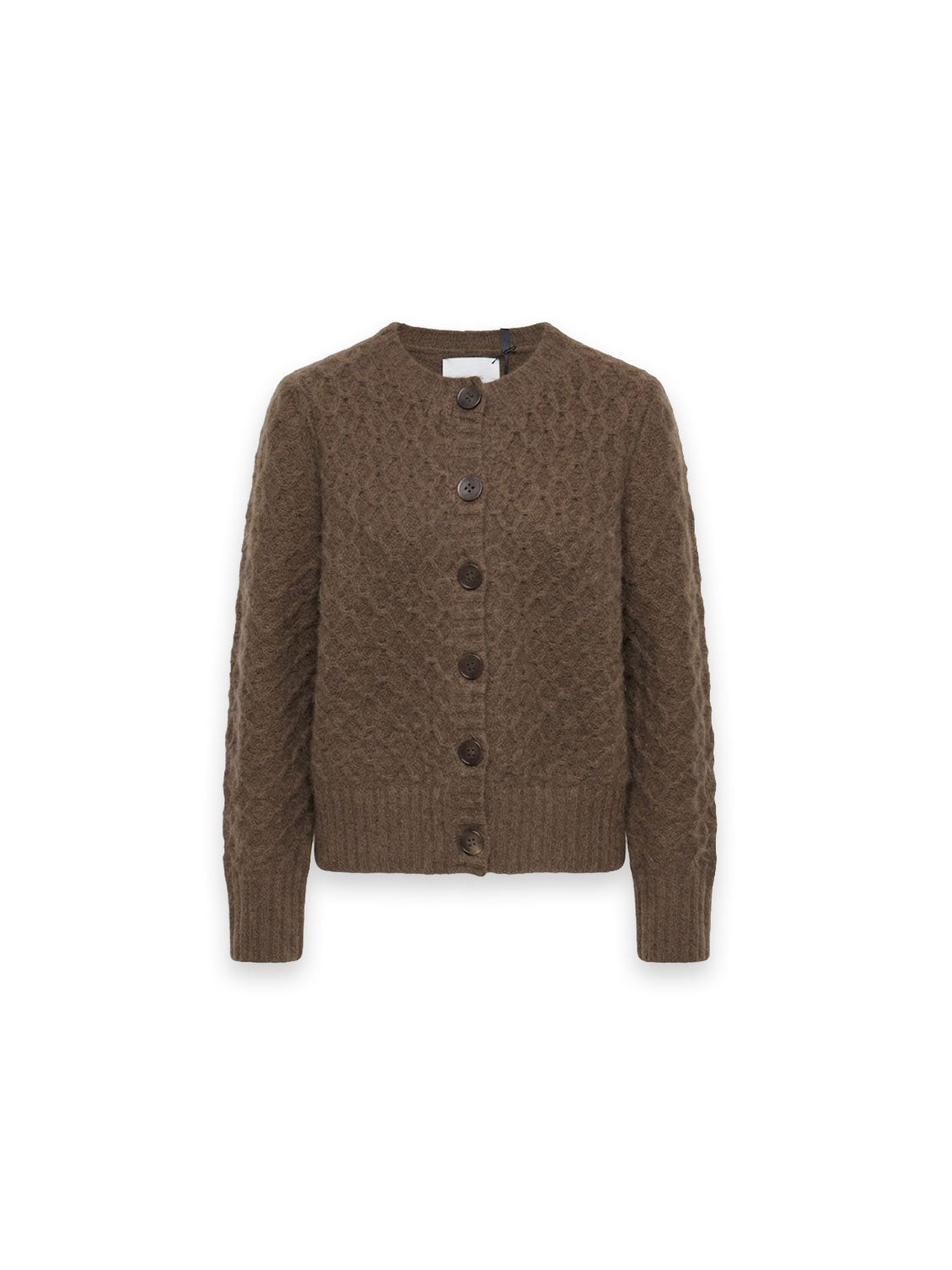 Vanya Strickjacke mit Strukturstrick