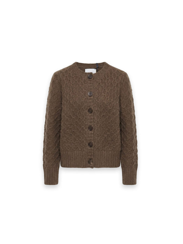 Vanya Strickjacke mit Strukturstrick