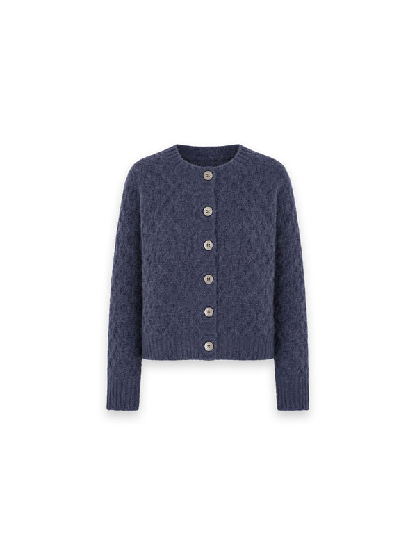 Vanya Strickjacke mit Strukturstrick