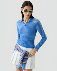 Smocked - Gestreiftes Shirt