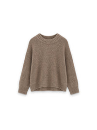 Joyie Pullover – Lässige Silhouette mit modernem Stricklook
