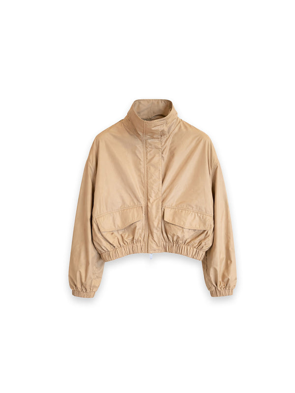 Jacke Nylon Cropped Fit