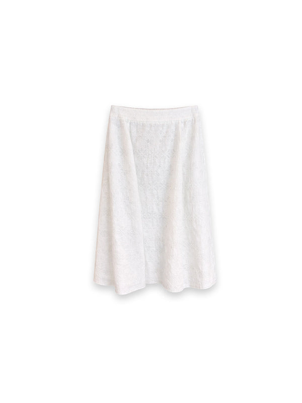 Rock Struktur Baumwolle A Linie