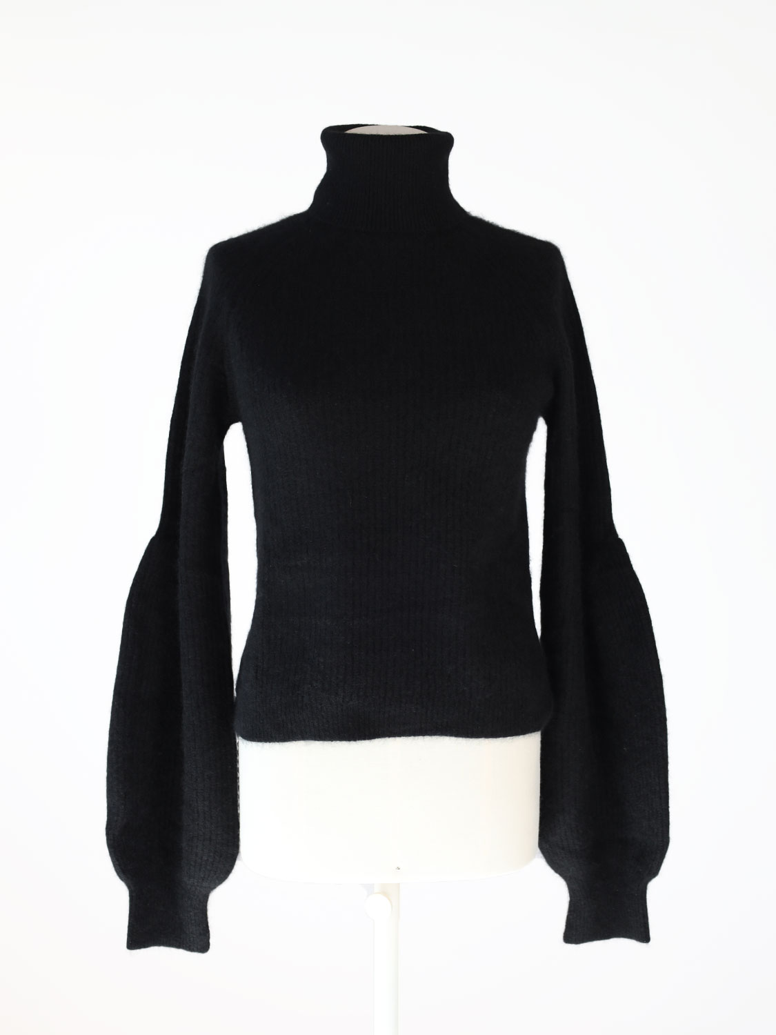 Strickpullover mit Rollkragen