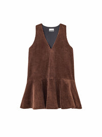 Minikleid aus Cordstoff