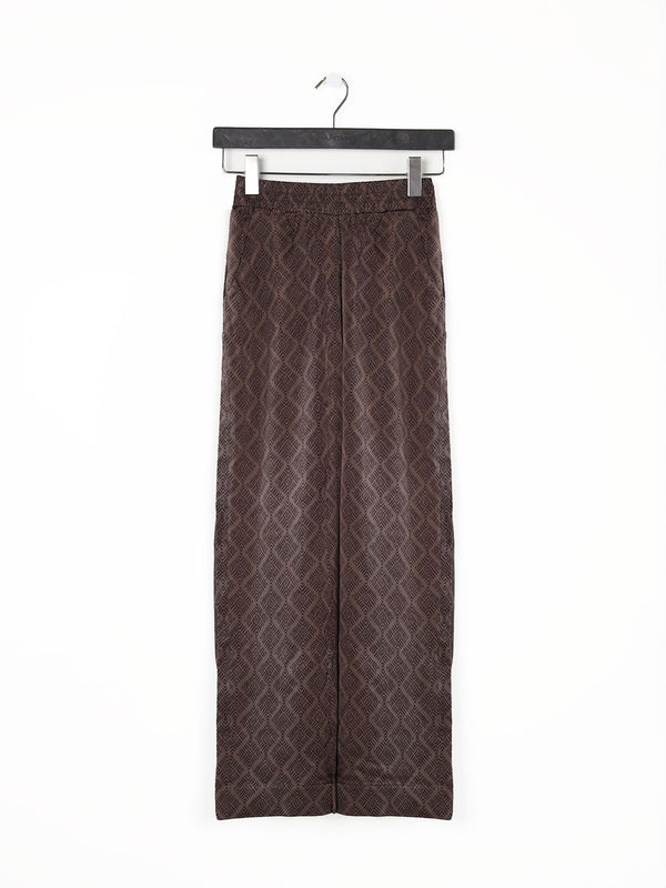 Hose aus Seide mit Muster