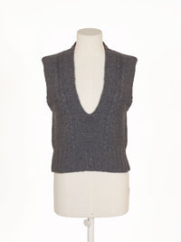 Sallie- Pullunder Zopfmuster