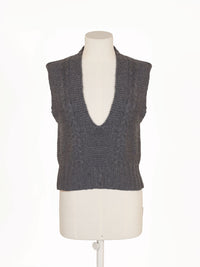 Sallie- Pullunder Zopfmuster