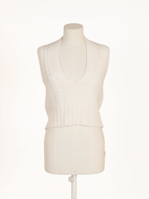 Sallie- Pullunder Zopfmuster