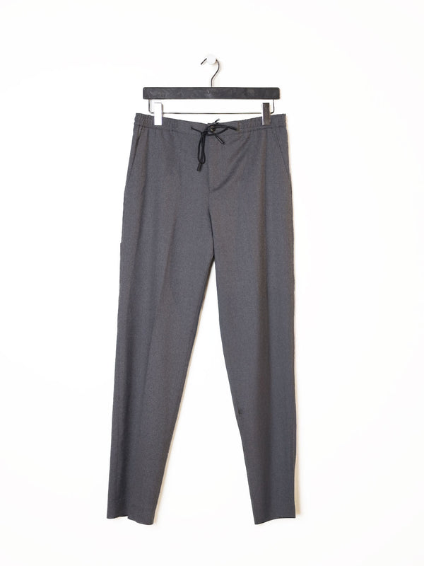 Lockere Anzugshose aus Wolle