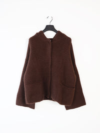 Breezy – Strickjacke mit Kapuze