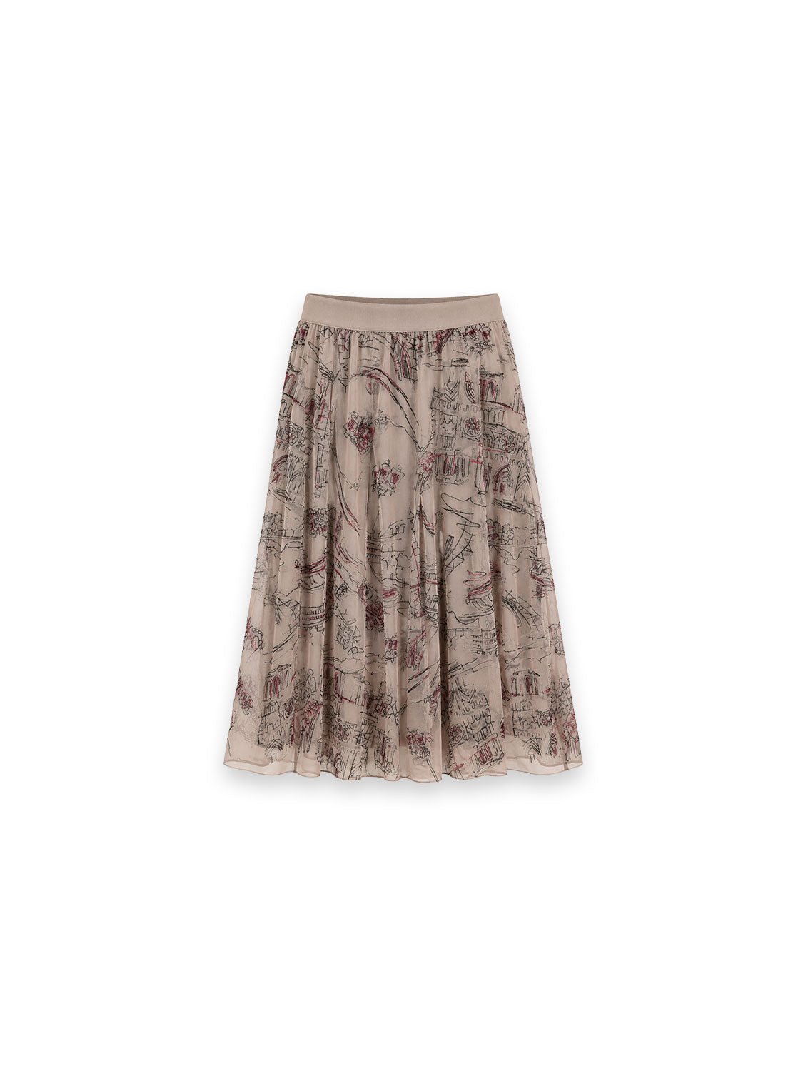 Rock mit Print