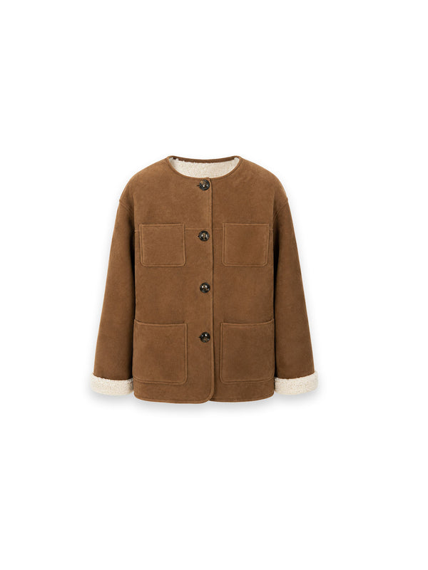 Jacke mit weichem Innenfutter