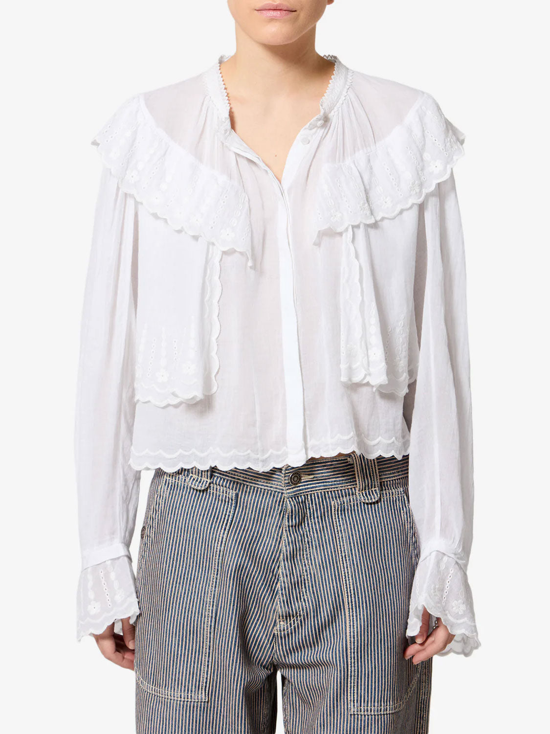 Kelmon Spitzenbluse