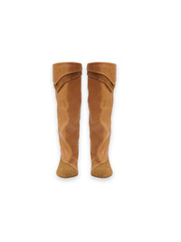 Lezra Stiefel – Edler Materialmix aus Glattleder & Veloursleder