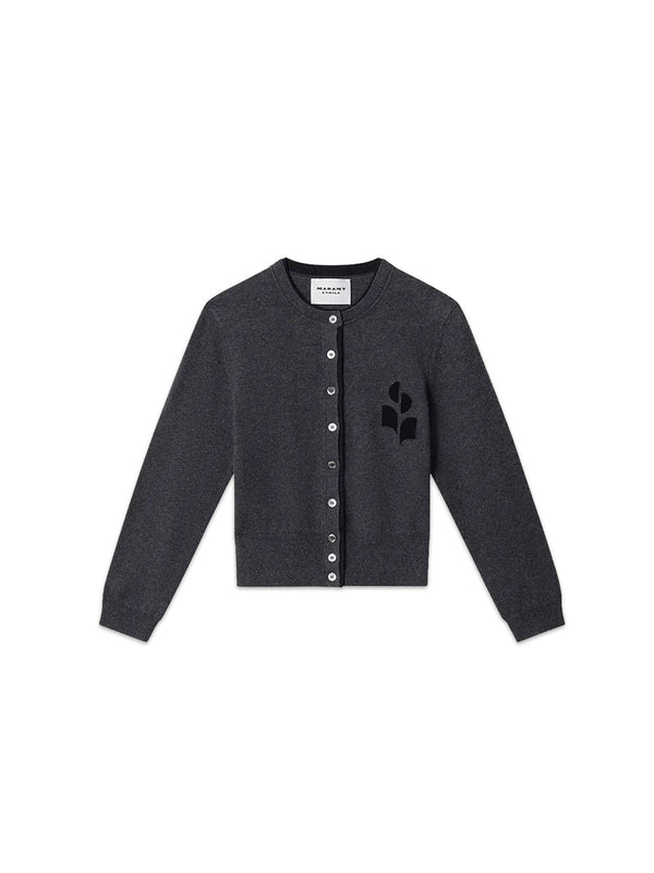 Lona Strickjacke mit Logo