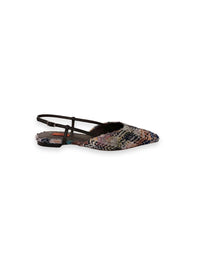 Jodie Multicolor Tweed Slingback