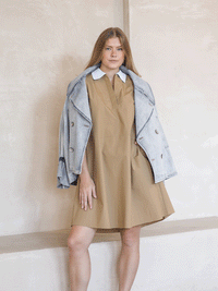 Oversized Trenchjacke