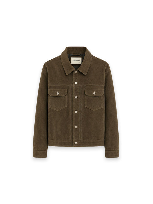 Dario Jacke – Edle Velourslederjacke aus Ziegenleder