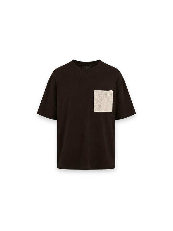 Lorenzo T-Shirt – Modernes Shirt mit Stricktasche