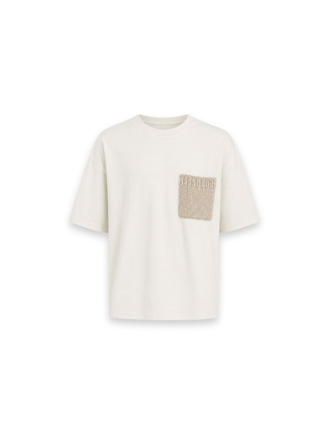 Lorenzo T-Shirt – Modernes Shirt mit Stricktasche