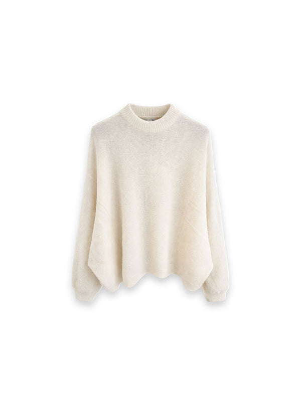 Pia – Strickpullover mit weicher Mohair-Haptik