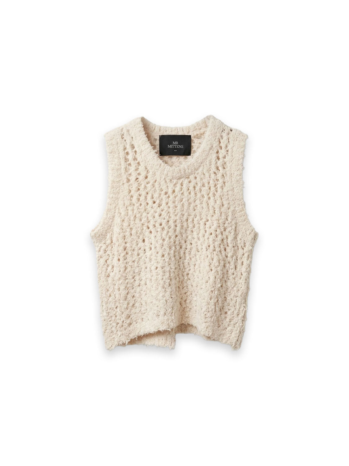 Erin – Stricktop in strukturierter Bouclé-Optik