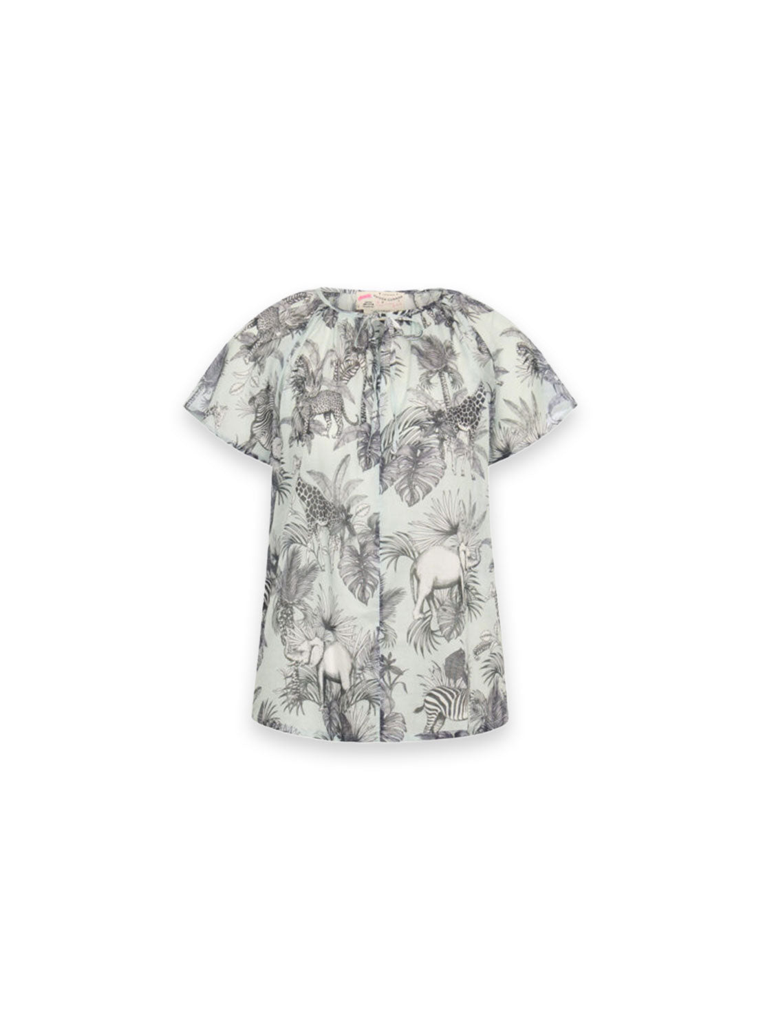 Blouse Safari Print