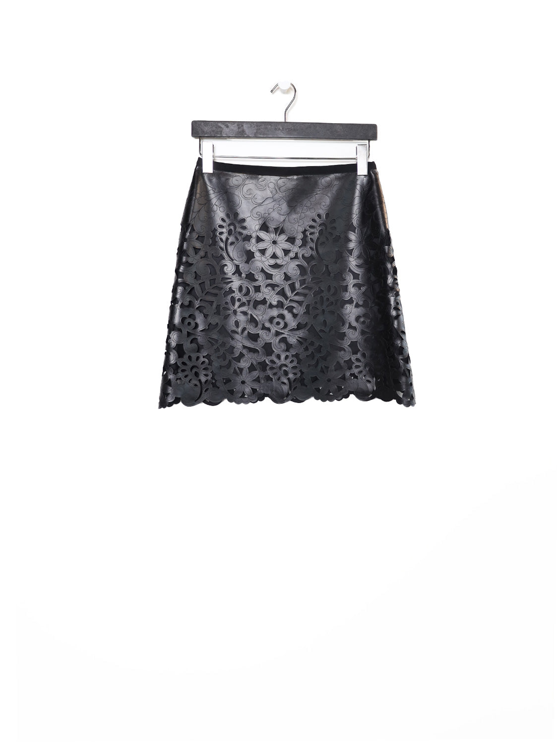 Minirock mit Lochmuster