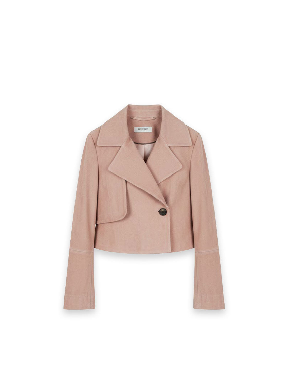 Jacke - Soft Suede Cropped Blazer