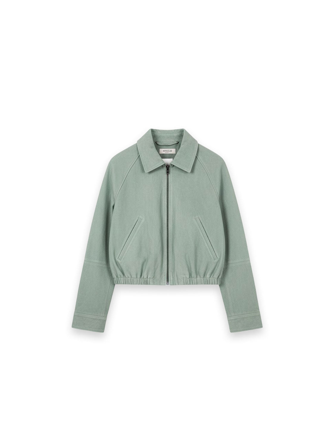 Lederjacke - Soft Suede Zip Jacket