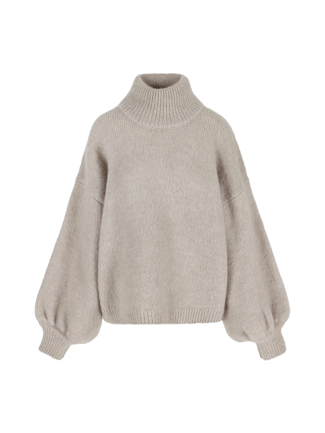 Naomi – Strickpullover mit Stehkragen 