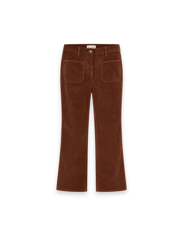 Florence Hose – gerader Schnitt mit markanten aufgesetzten Taschen