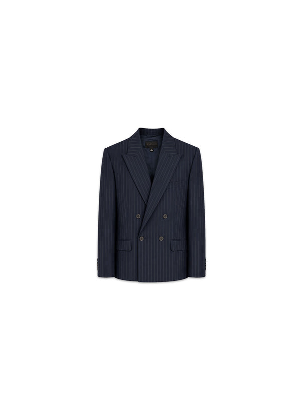 Leston Blazer mit Nadelstreifen