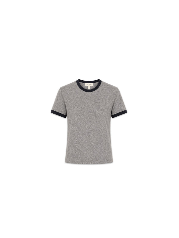 Lana T-Shirt mit Rundhals Schnitt