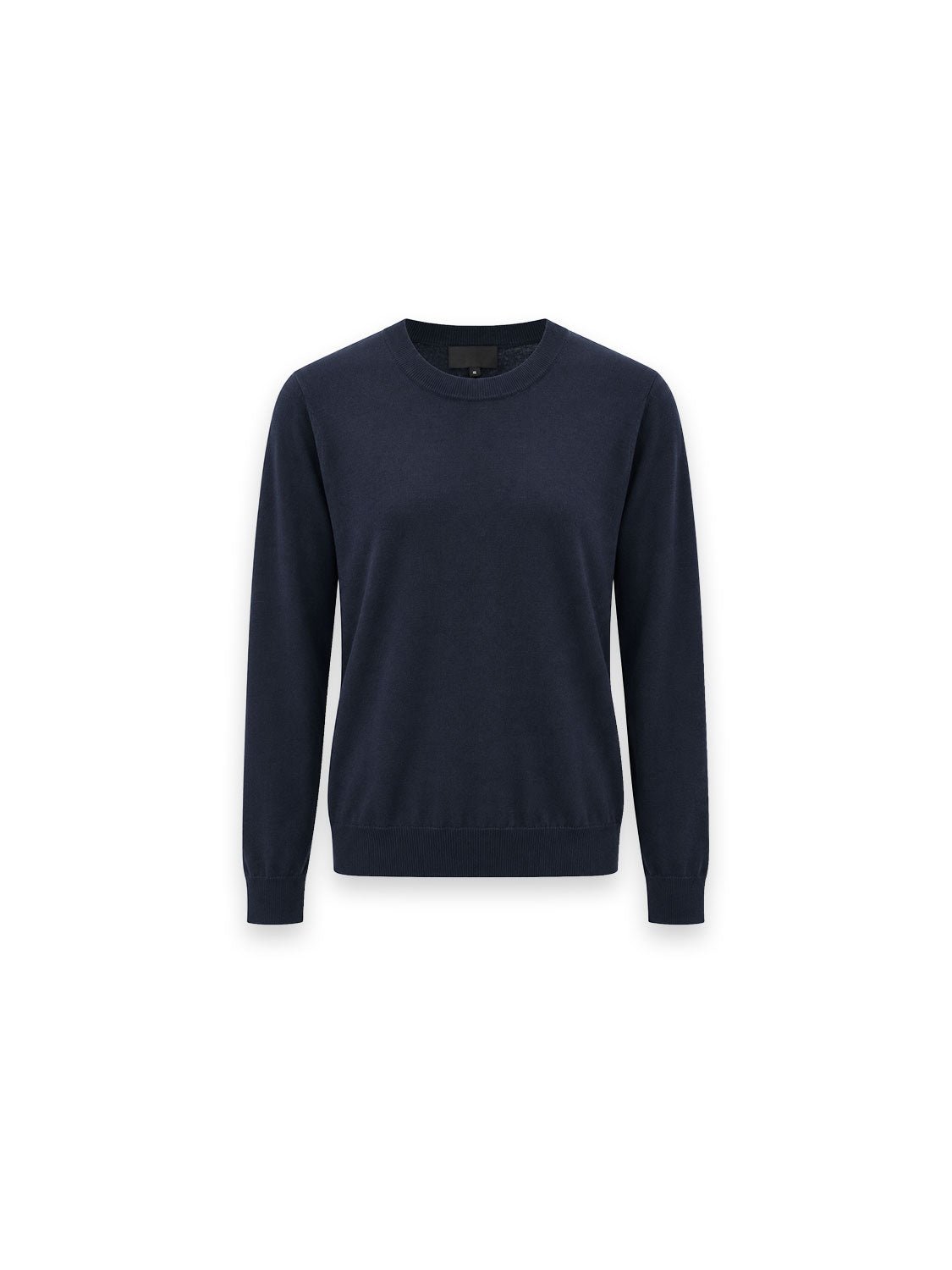 Verit Pullover – feiner Strick mit klassischem Rundhalsausschnitt