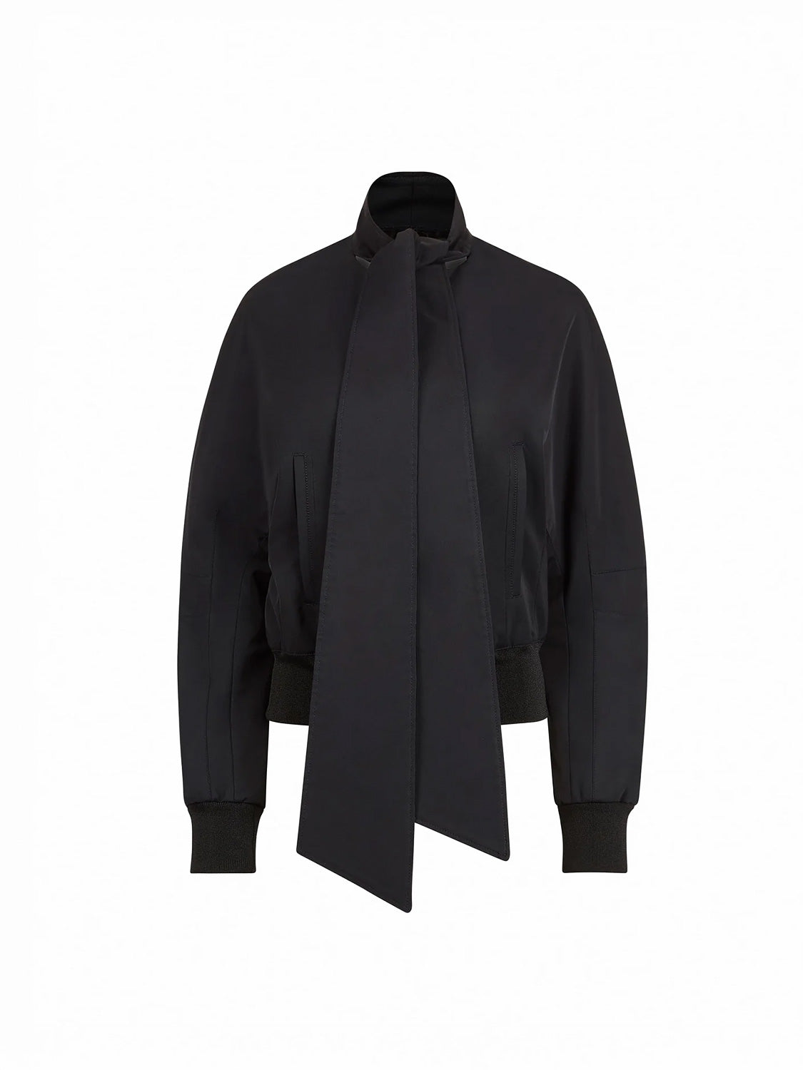 Bomberjacke mit Schal 