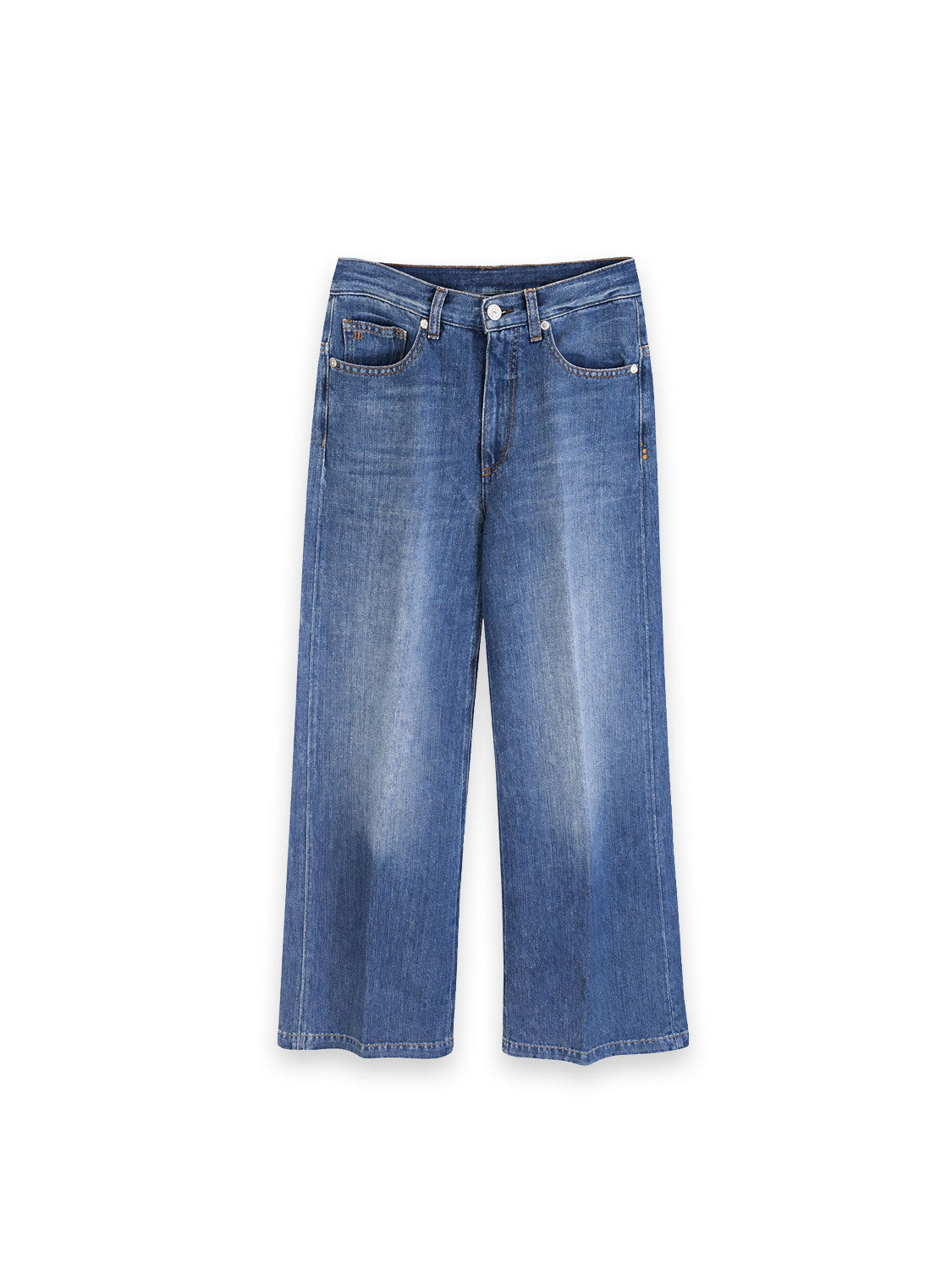 Jeans mit modernem Wide Leg Schnitt