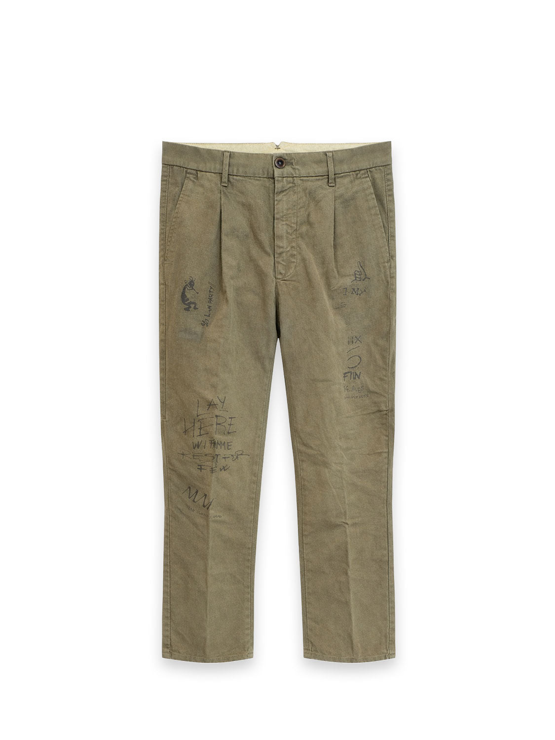 Hose mit Printdesign