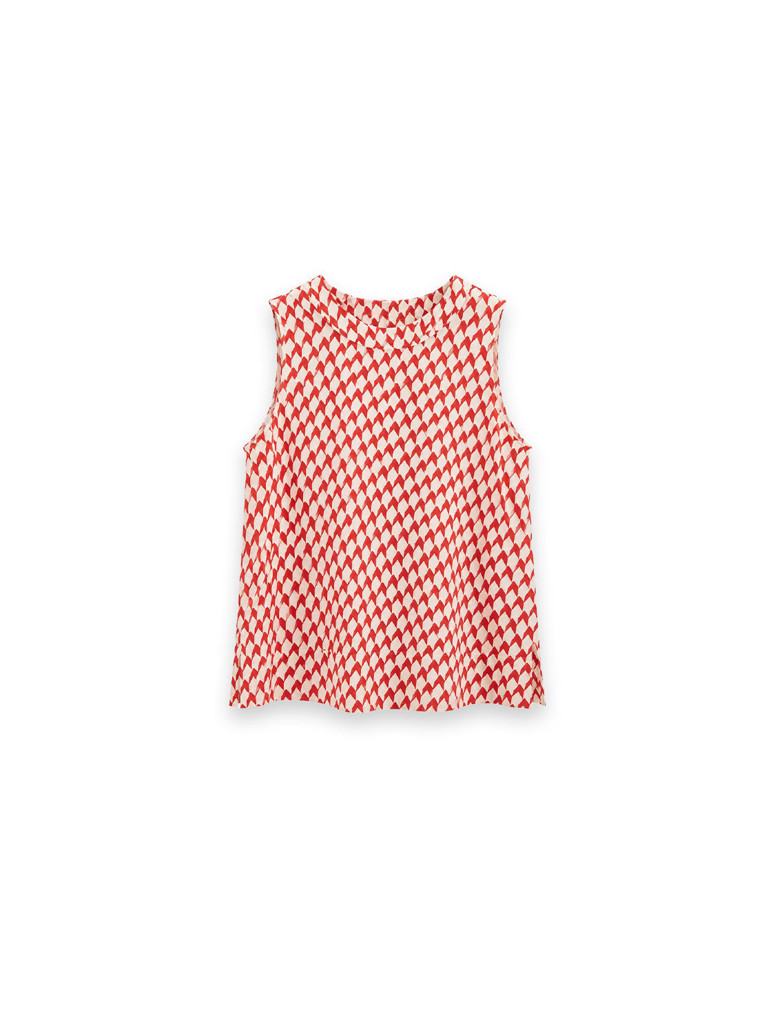 Top mit grafischem Allover-Print