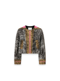 Kurze Printjacke