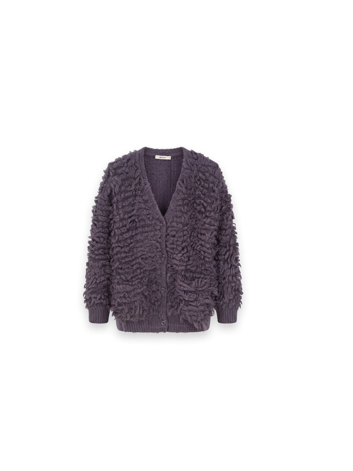 Strickjacke mit Strukturdesign