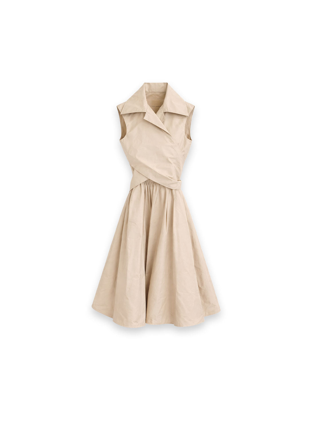 Drapped Mini Kleid Fließende Drapierung mit eleganter Silhouette