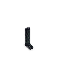 High Socks mit Muster