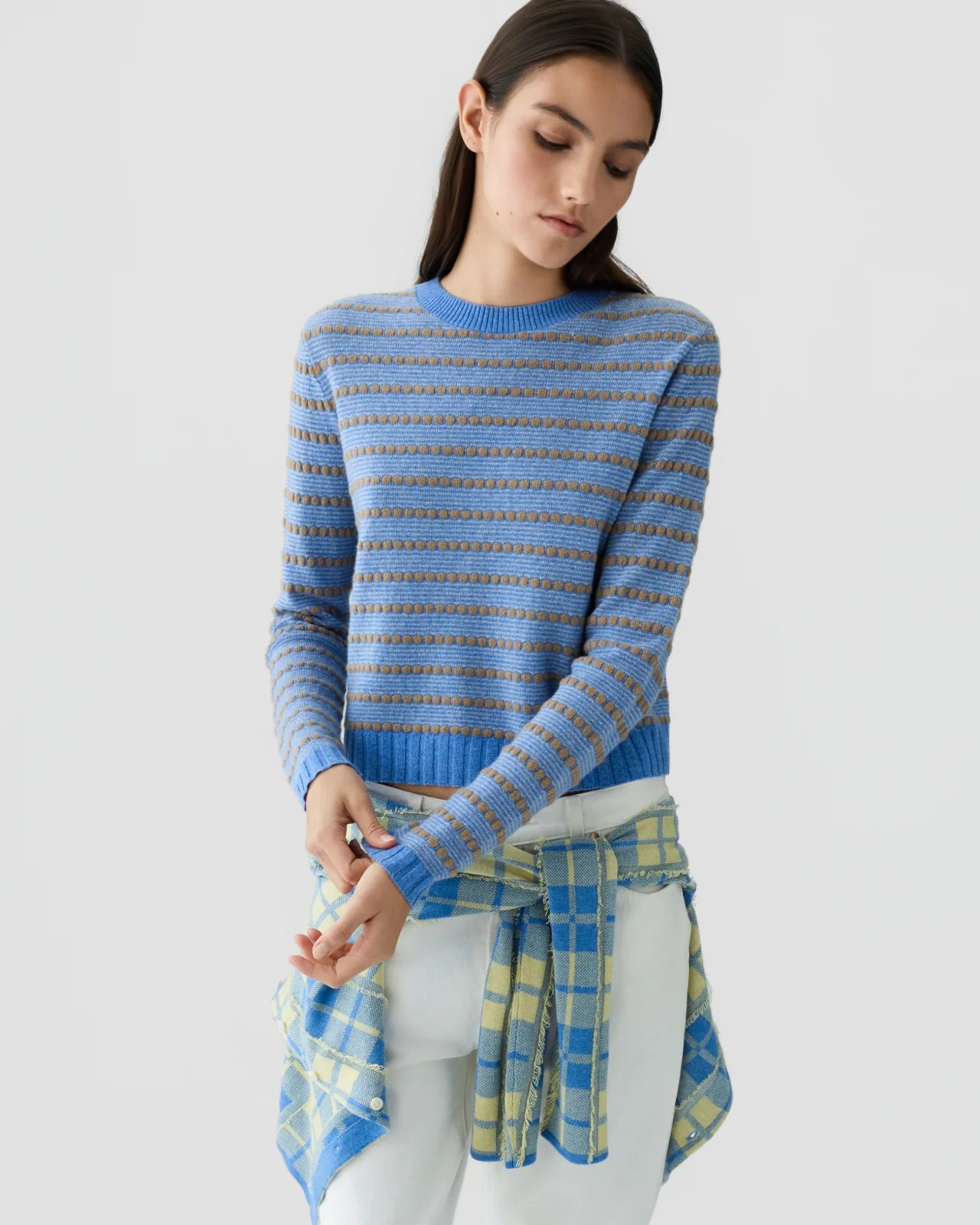 Pebble - Gestreifter Pullover