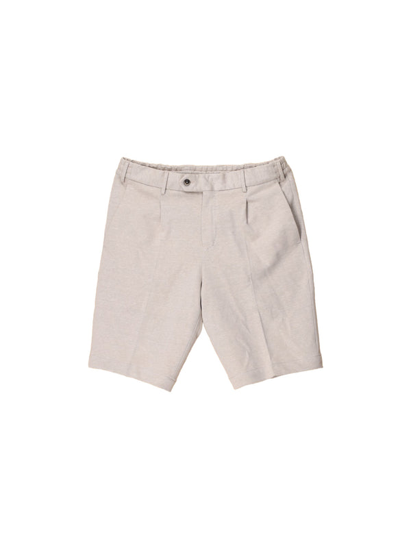 Bermuda – Shorts aus Baumwoll-Leinen-Mix